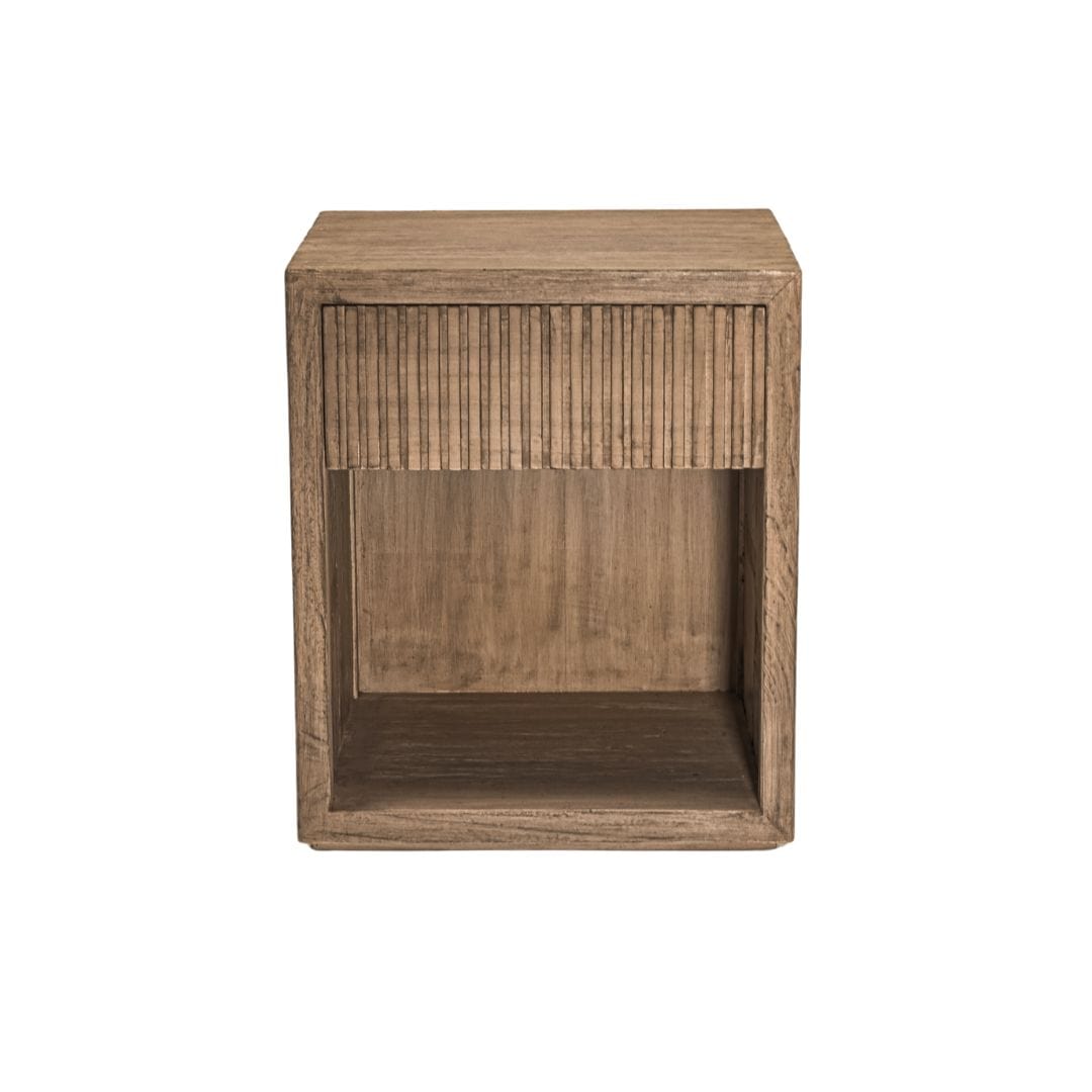 Zoco Home Furniture/Table/Side Paros Bedside Table | 50x60x40cm