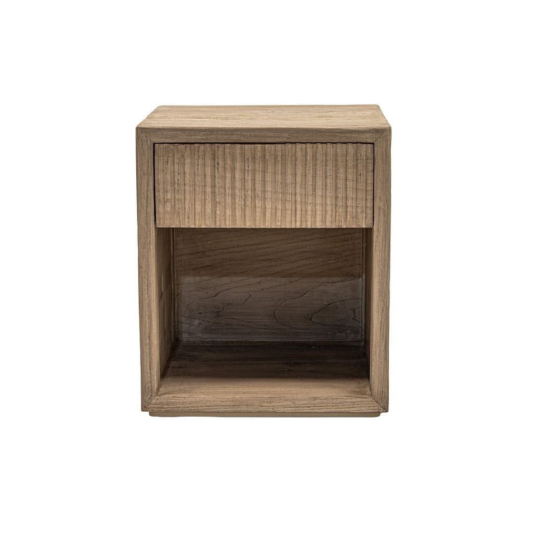 Zoco Home Furniture/Table/Side Paros Bedside Table | 50x60x40cm