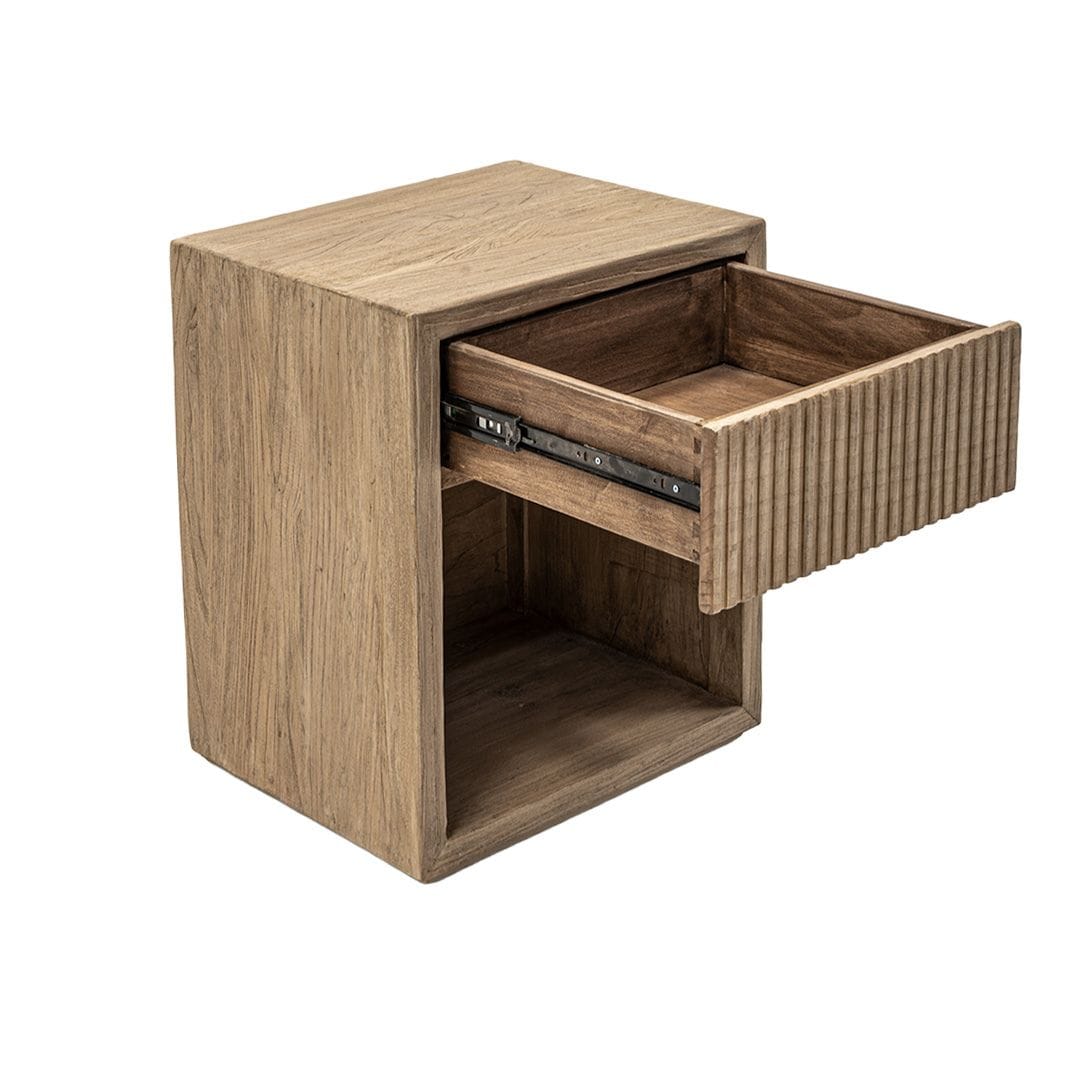 Zoco Home Furniture/Table/Side Paros Bedside Table | 50x60x40cm