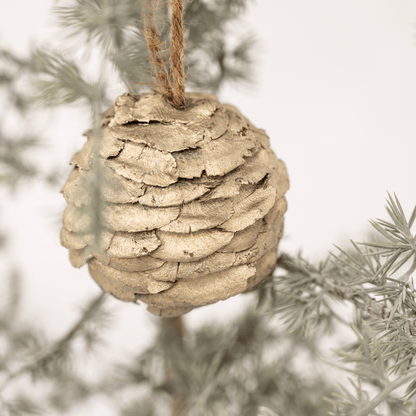 Zoco Home Pinecone Ornament