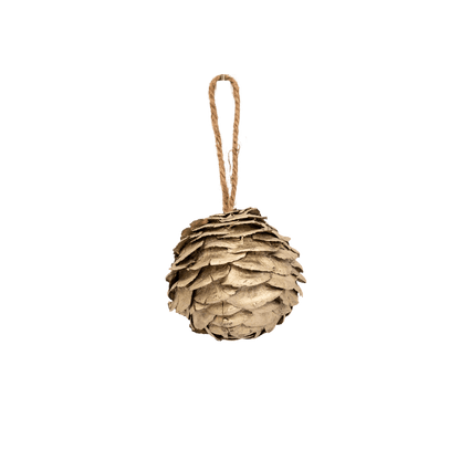 Zoco Home Pinecone Ornament