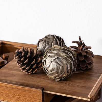 Zoco Home Decor/Christmas Pinecone Ornament | Gold