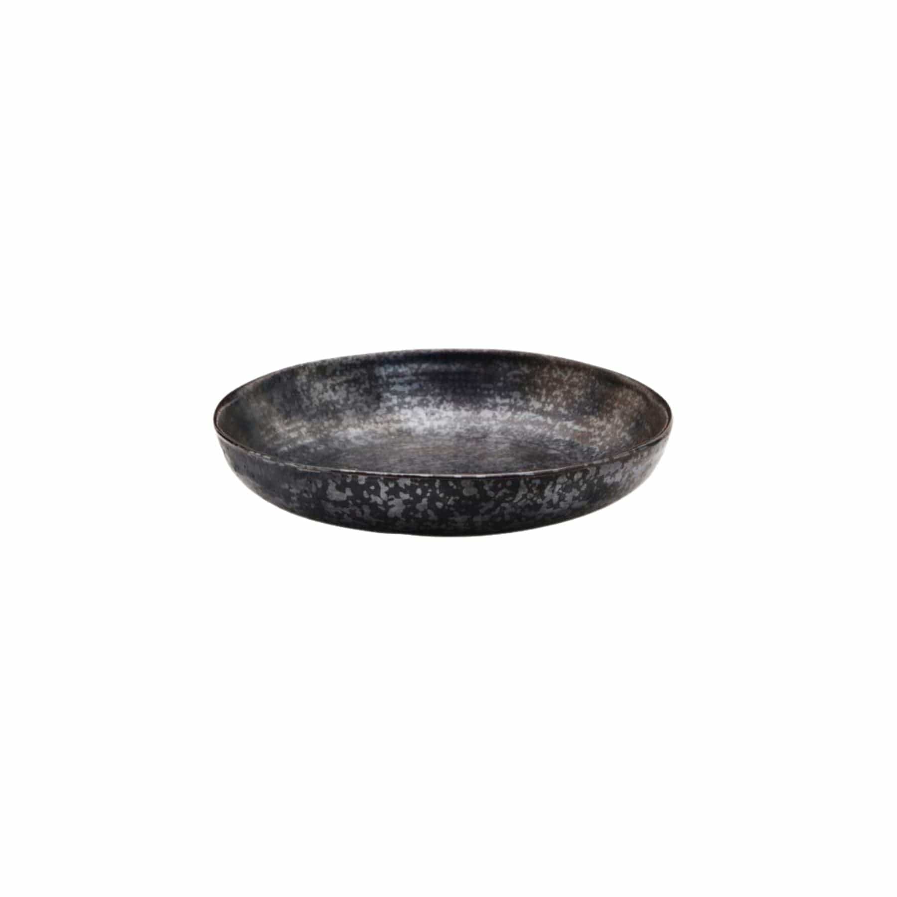 Zoco Home Decor/Kitchen Pion Stoneware Bowl | Black 19x4cm