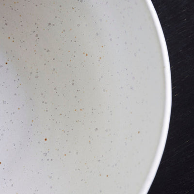 Zoco Home - Ciotola in gres Pion | Bianco/Grigio 22x7 cm