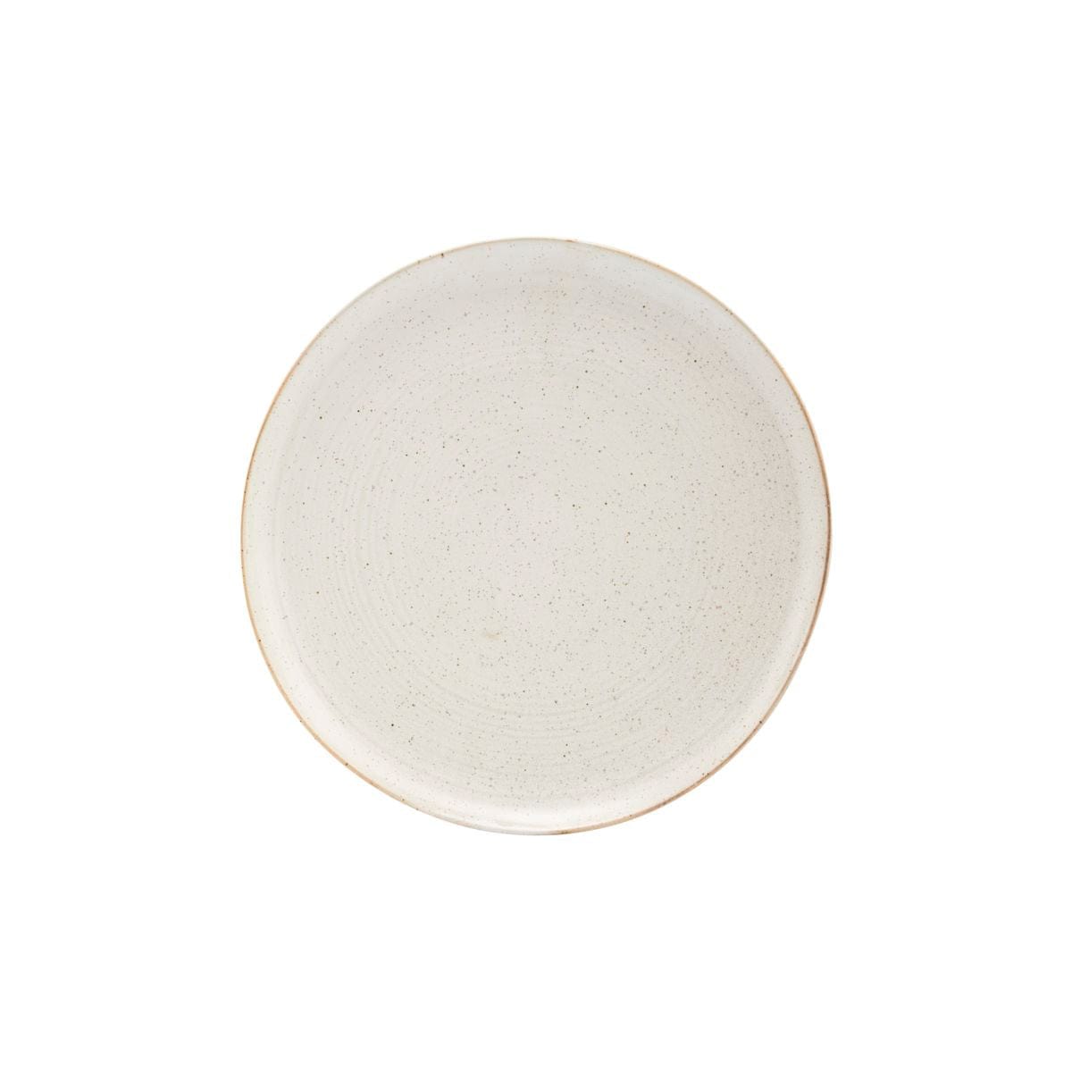 Zoco Home Home accessories Pion Stoneware Dinner Plate | White/Grey 28.5x3.5cm