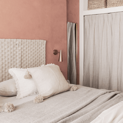 Zoco Home Decor/Textile PomPom Cushion Cover | Sand | 50x50cm