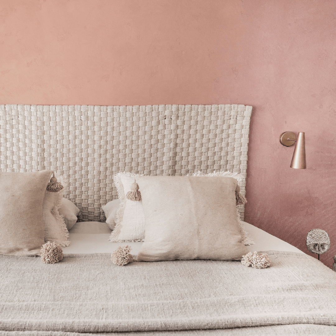 Zoco Home Pillows / Textiles PomPom Cushion Cover | Sand | 50x50cm