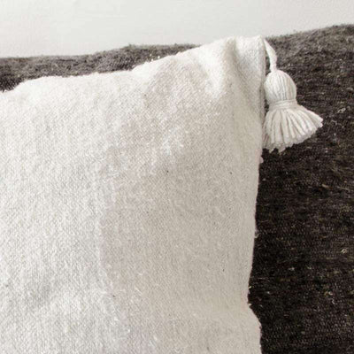 Zoco Home Decor/Textile PomPom Cushion Cover  | White 60x60cm