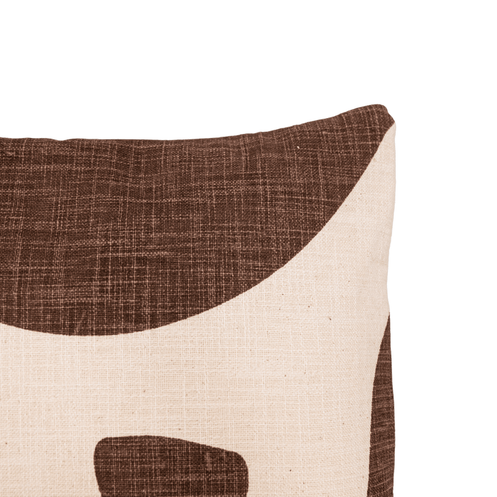 Zoco Home Cushion Printed Cushion Cover | Brown