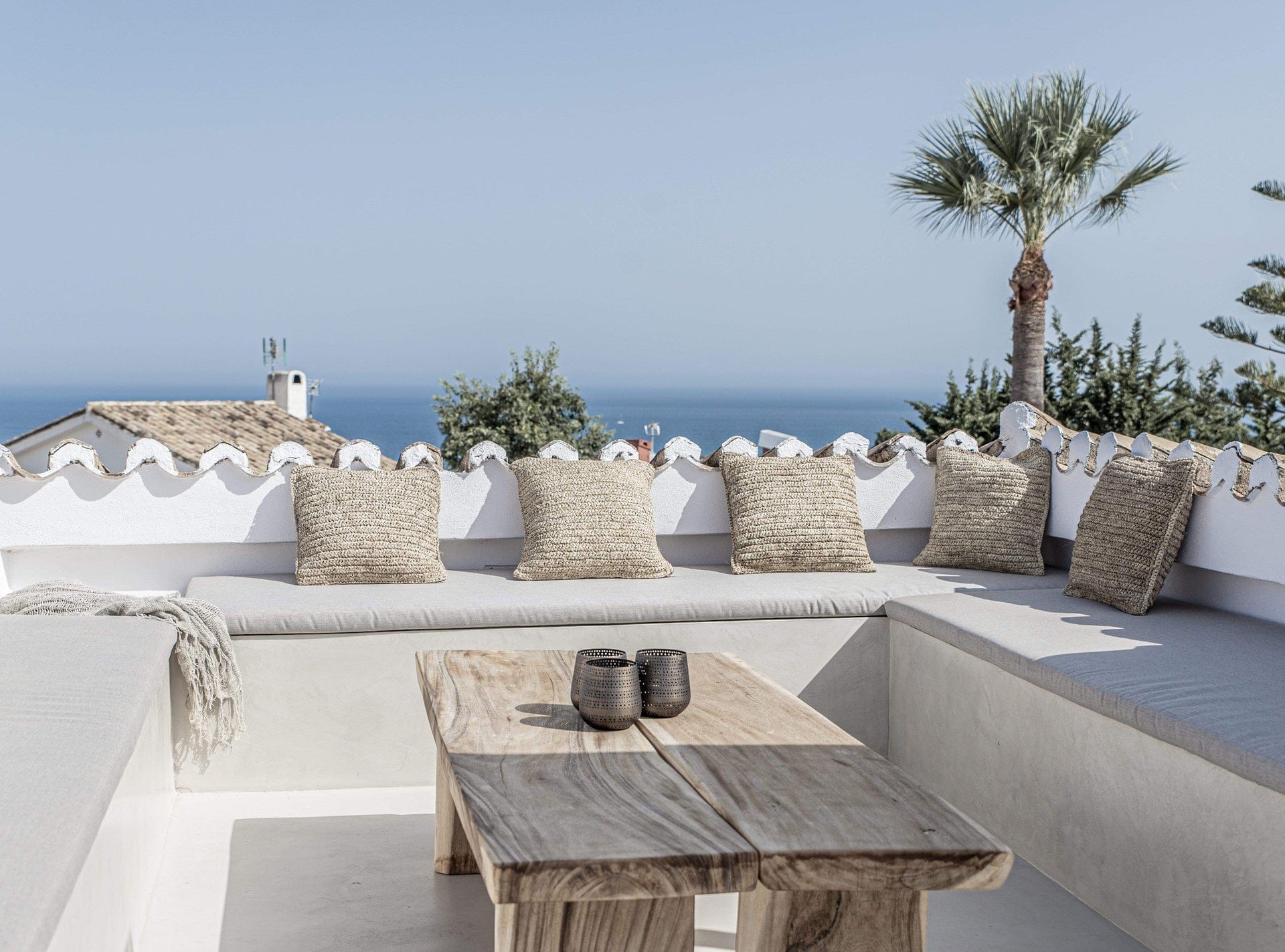 Zoco Home Decor/Textile Raffia Cushion Cover | 45x45cm