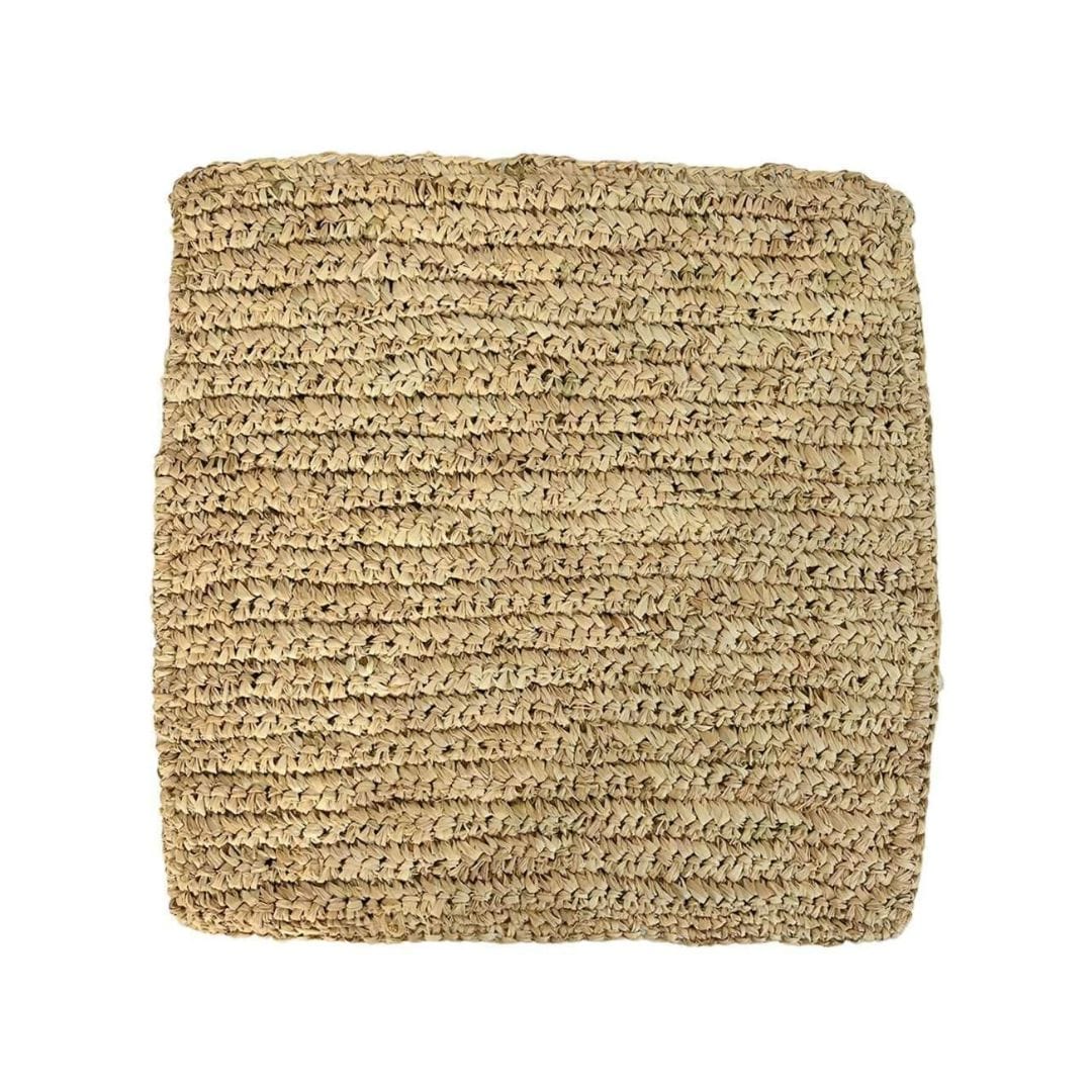 Zoco Home Decor/Textile Raffia Cushion Cover | 45x45cm
