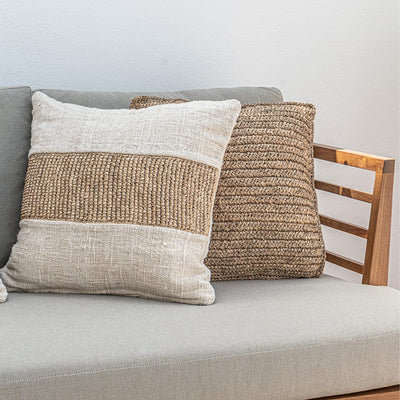 Zoco Home Decor/Textile Raffia Cushion Cover | 45x45cm