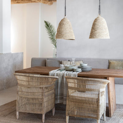 Zoco Home Lampenkap van raffia | 50 cm