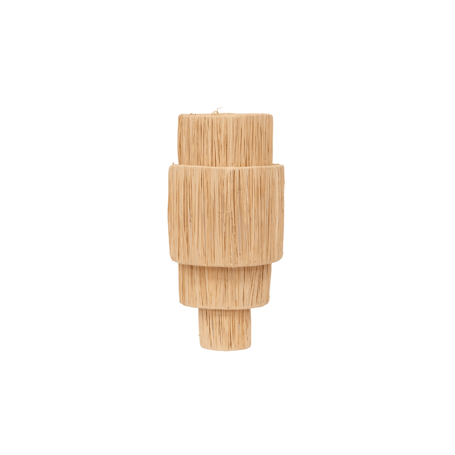 Zoco Home Raffia wall lamp | 25x15x52cm