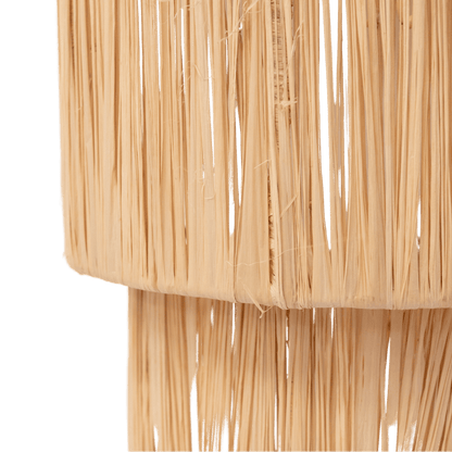 Zoco Home Decor/Lighting Raffia wall lamp | 25x15x52cm