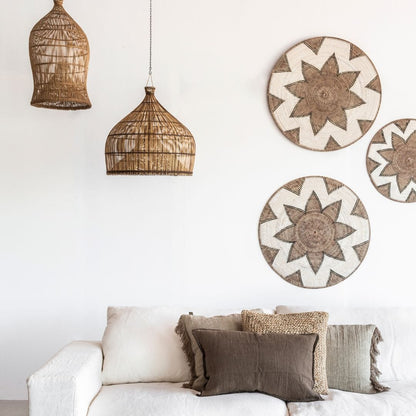 Zoco Home Decor/Accessories Rattan Deco Basket | Octagram Motif | 60cm