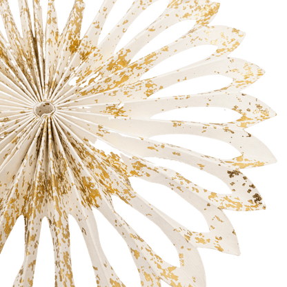 Zoco Home Recycled Paper Christmas Star Ornament