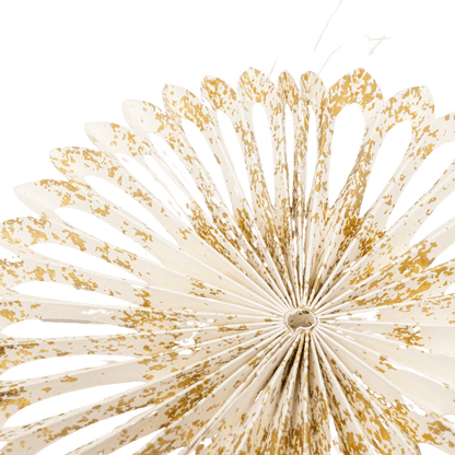 Zoco Home Recycled Paper Christmas Star Ornament