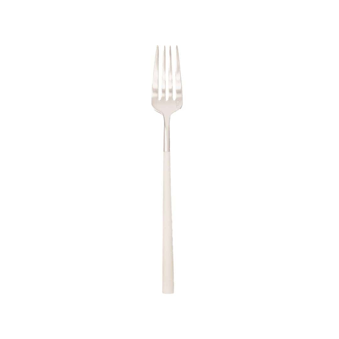 Zoco Home Decor/Christmas Recycled Resin Fiber Cutlery Set | Ivory