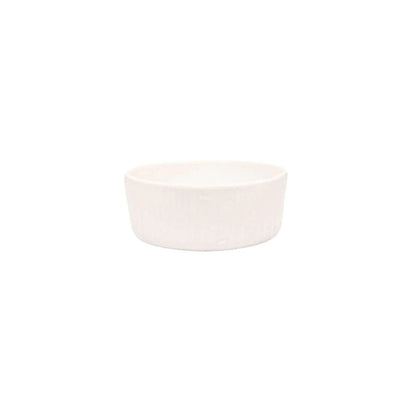 Zoco Home Decor/Kitchen Recycled Stoneware Bowl | White | 10x5cm