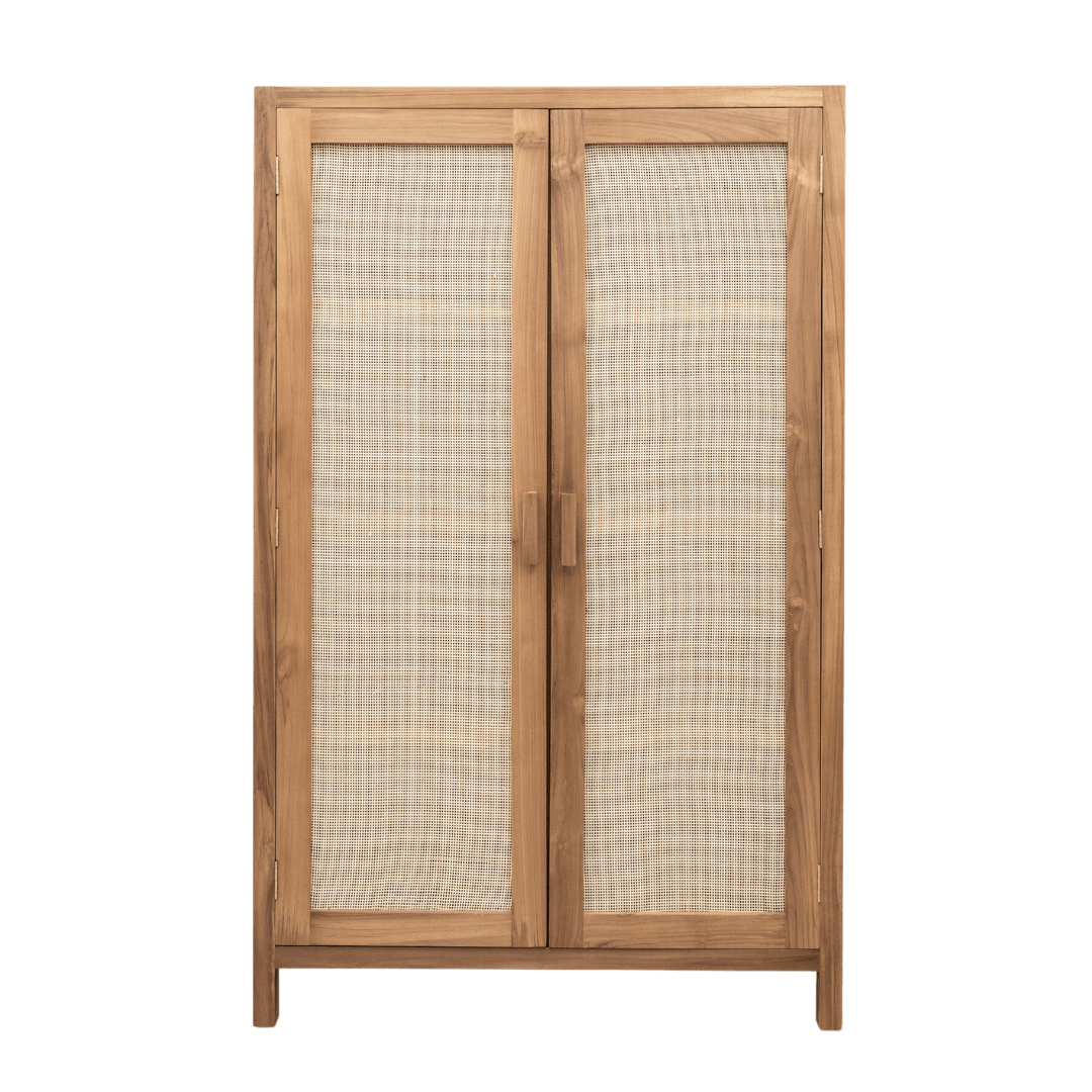 Zoco Home Recycled Teak Cabinet | 100x50x160cm