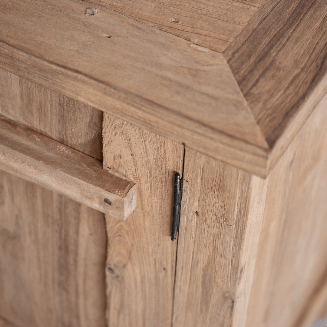 Zoco Home Furniture/Storage Recycled Teak Cabinet | 185x45x72cm