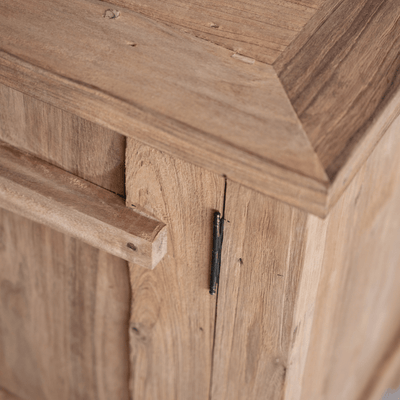 Zoco Home – Schrank aus recyceltem Teakholz | 185 x 45 x 72 cm