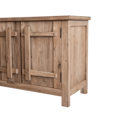 Zoco Home – Schrank aus recyceltem Teakholz | 185 x 45 x 72 cm