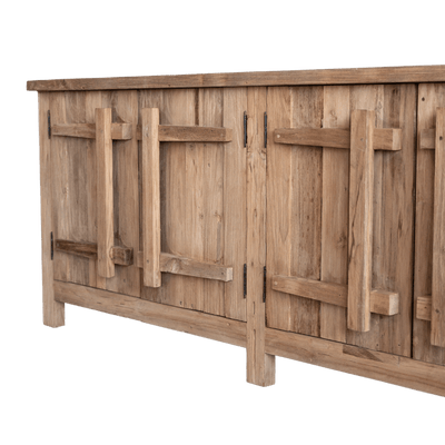 Zoco Home – Schrank aus recyceltem Teakholz | 185 x 45 x 72 cm