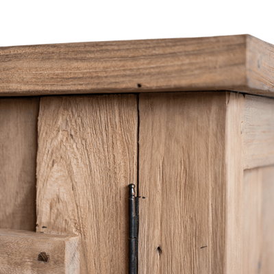 Zoco Home – Schrank aus recyceltem Teakholz | 185 x 45 x 72 cm