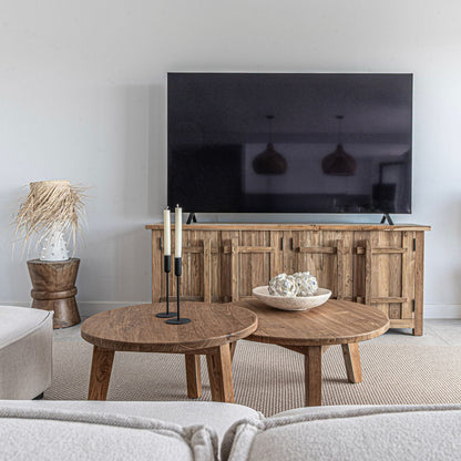 Zoco Home Furniture/Storage Recycled Teak Cabinet | 185x45x72cm