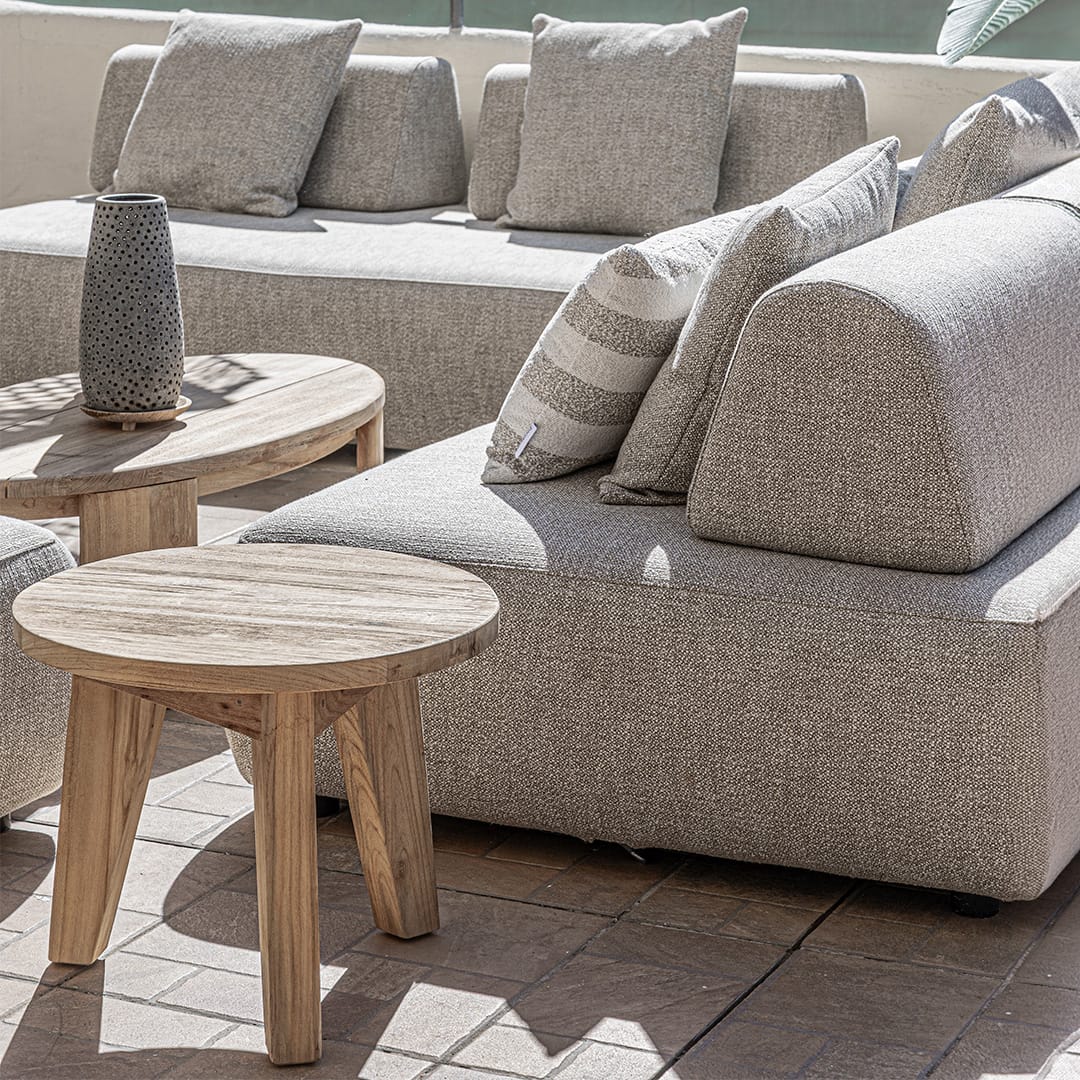 Zoco Home Recycled Teak Salontafel | 50x41 cm