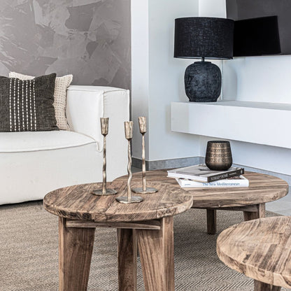 Zoco Home Outdoor/Table/Coffee Recycled Teak Coffee Table | 65x38cm