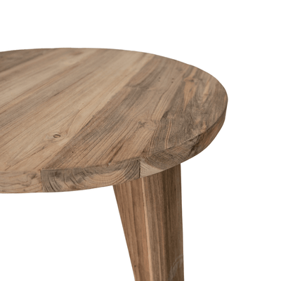 Zoco Home  mesa mesa de teca reciclada mesa  65 x 38 cm