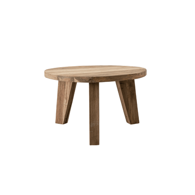 Zoco Home  mesa mesa de teca reciclada mesa  65 x 38 cm