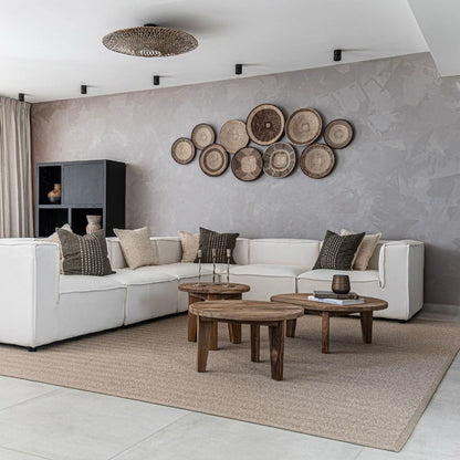 Zoco Home Furniture/Table/Coffee Recycled Teak Coffee Table | 80x31cm