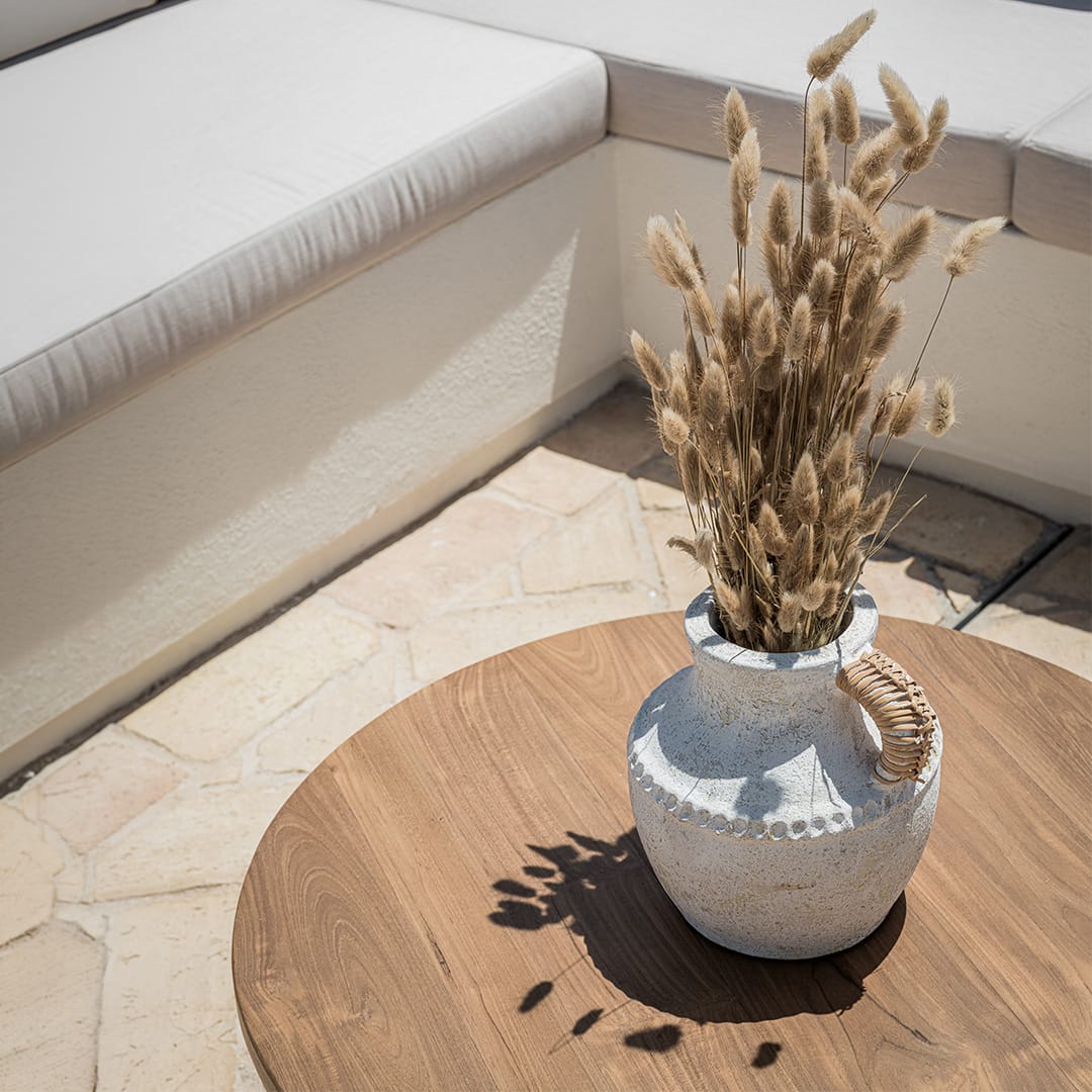Zoco Home Furniture/Table/Coffee Recycled Teak Coffee Table | 80x31cm