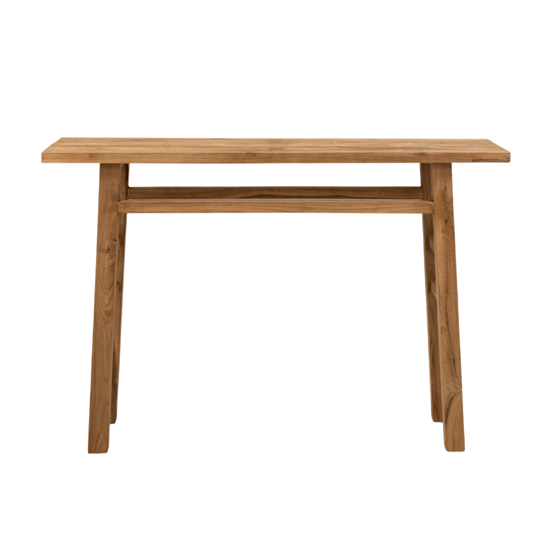 Zoco Home Recycled Teak Console | 120x30x80cm