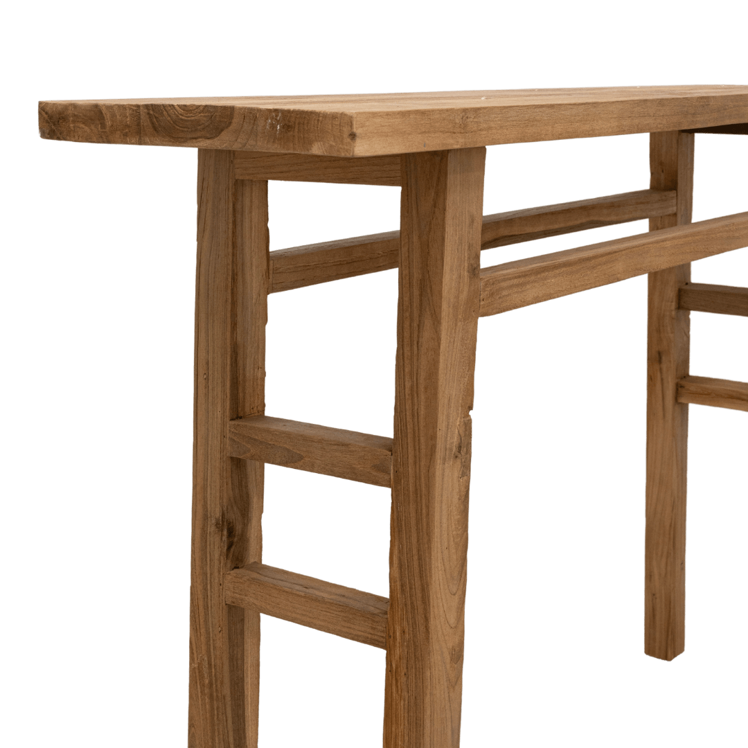 Zoco Home Furniture/Table Recycled Teak Console | 120x30x80cm