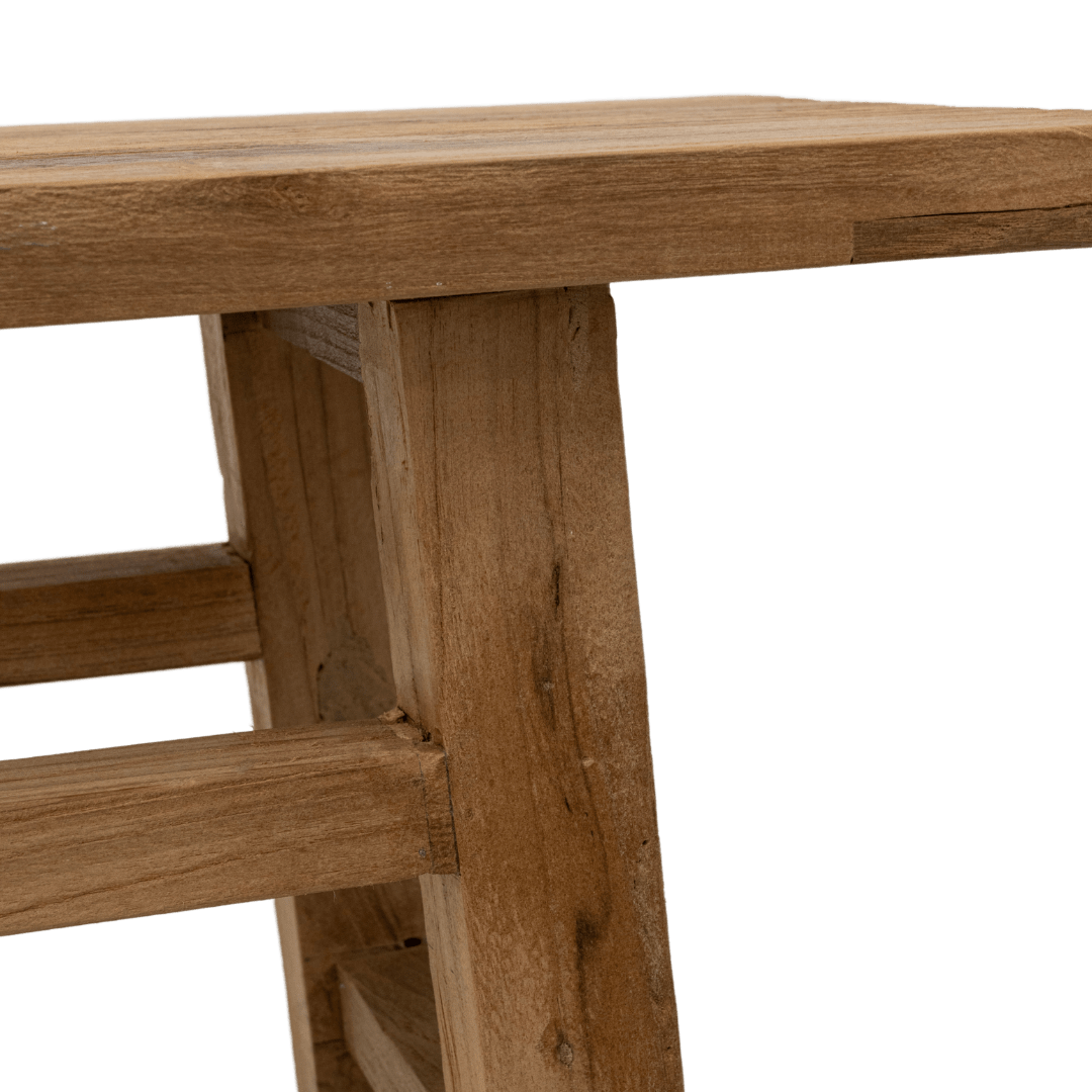 Zoco Home Furniture/Table Recycled Teak Console | 120x30x80cm