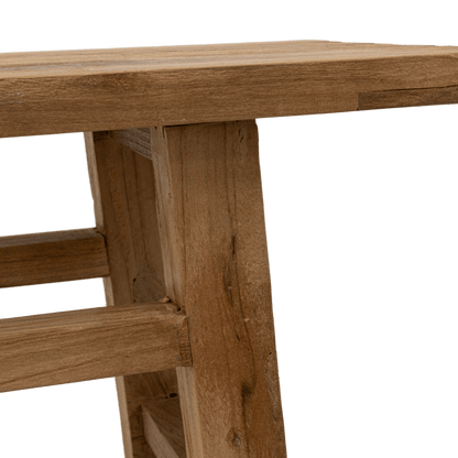 Zoco Home Furniture/Table Recycled Teak Console | 120x30x80cm