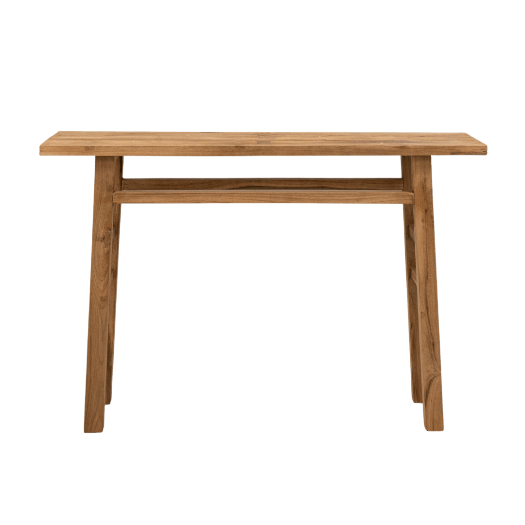 Zoco Home Furniture/Table Recycled Teak Console | 120x30x80cm
