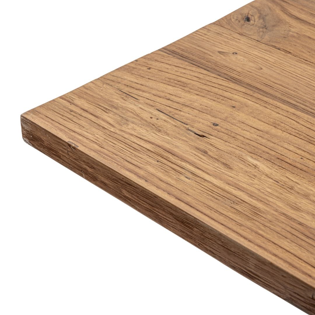 Zoco Home Outdoor/Table/Dining Recycled Teak Dining Table | X Legs | 200x100x75cm