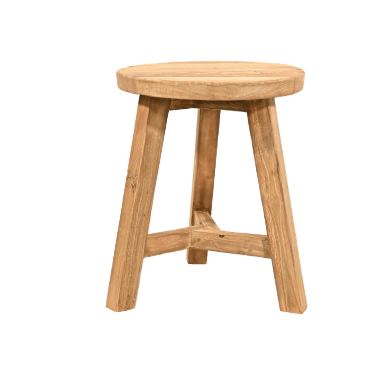 Zoco Home Furniture/Chair Recycled Teak Stool