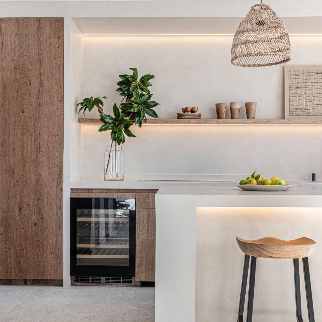 Zoco Home Decor/Kitchen Resin Asymmetrical Plate | Sand | 36cm