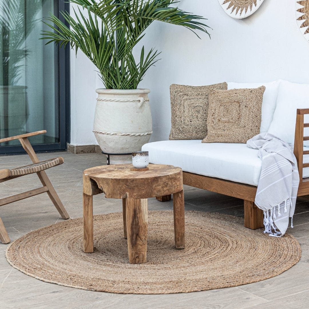 Zoco Home Round Jute Rug | Natural