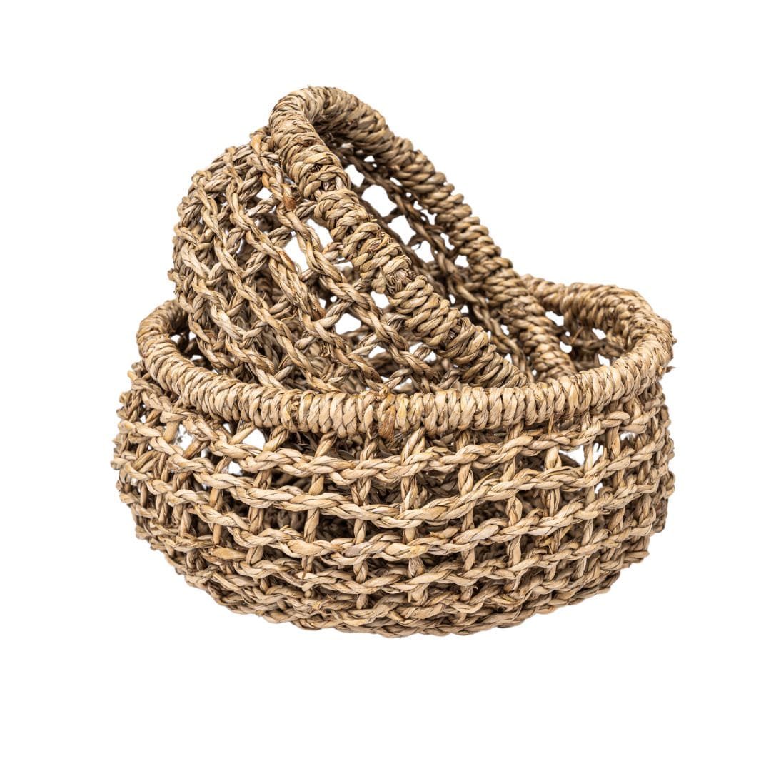 Zoco Home Baskets Round Seagrass Basket