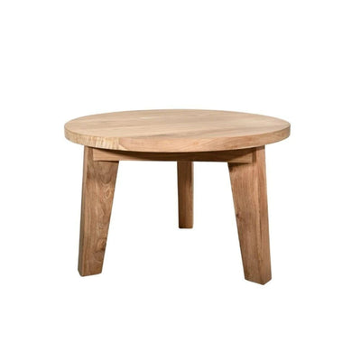 Zoco Home Outdoor/Table/Coffee Round Teak Coffee Table | 50cm