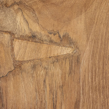 Zoco Home Round Teak Serving Platter | 40x6cm