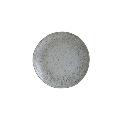 Zoco Home Rustic Cake Plate | Grey/Blue | 20cm